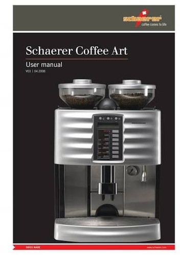 Schaerer coffee art machine - coffee,